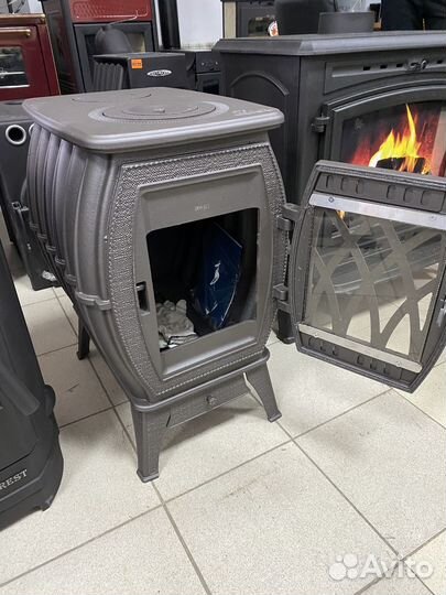 Печь камин длительного горения
