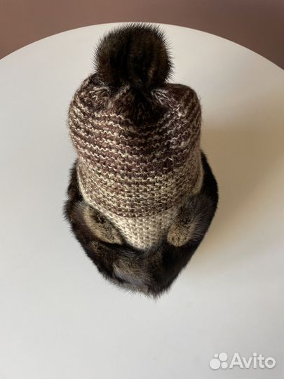 Шапка норковая