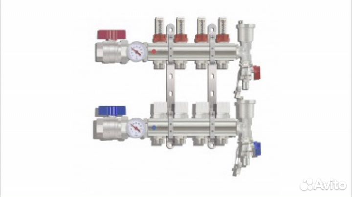 Коллектор для тёплого пола