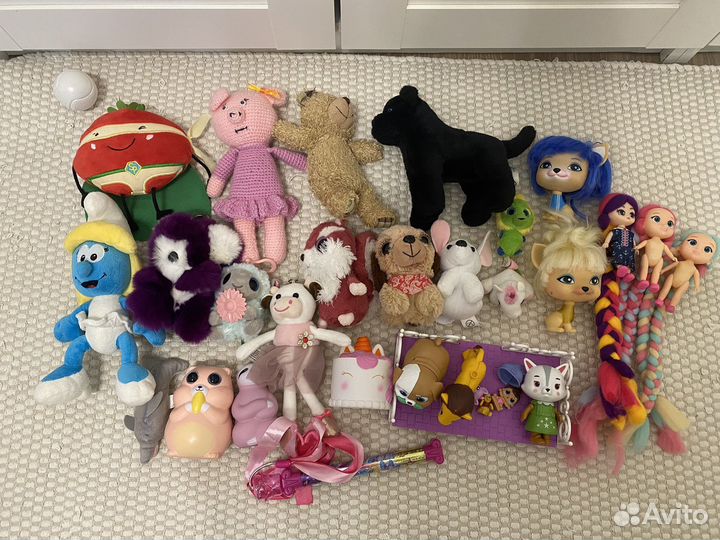 Сумки, игрушки