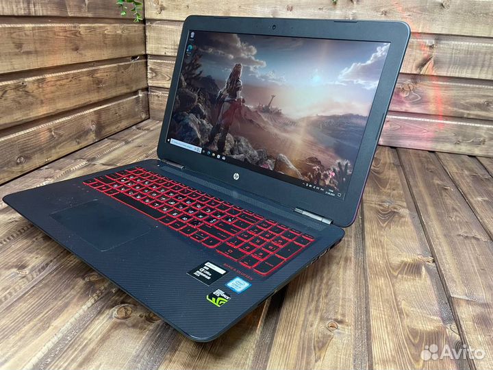 Топовый ноутбук для игр Hp i5 GTX1050