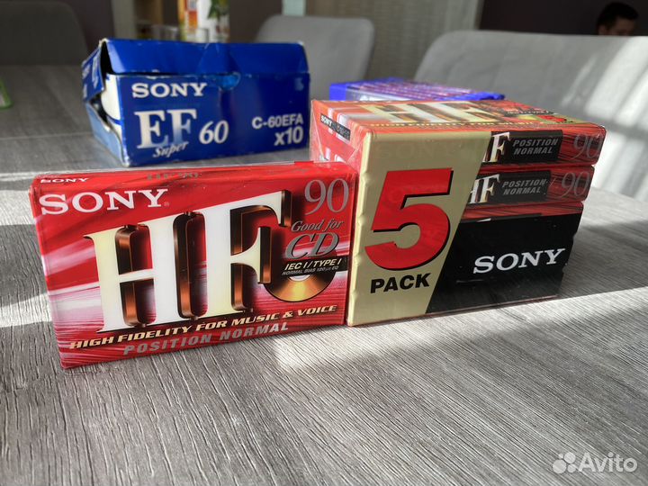 Аудиокассеты tdk,sony,maxell