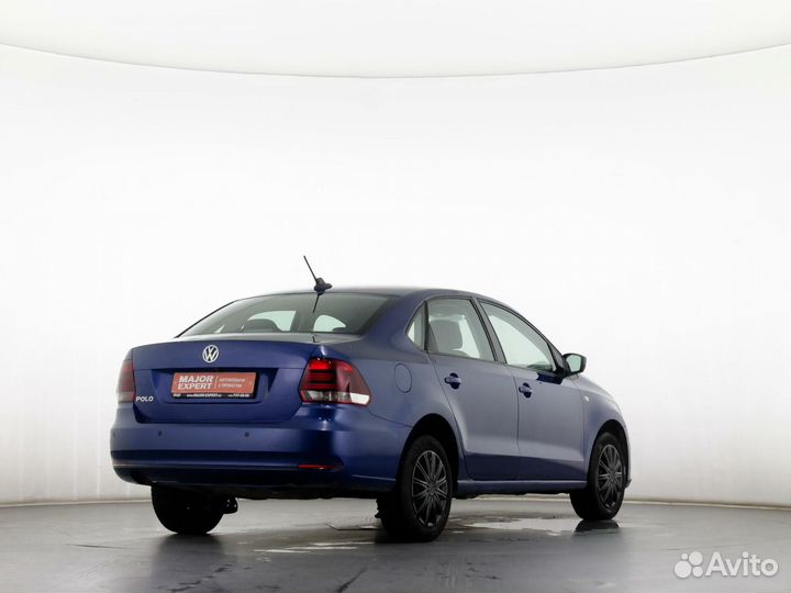 Volkswagen Polo 1.6 AT, 2019, 124 970 км