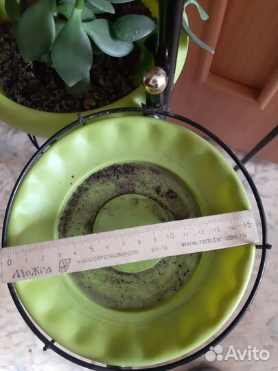 Подставка для цветов напольная металлическая б.у