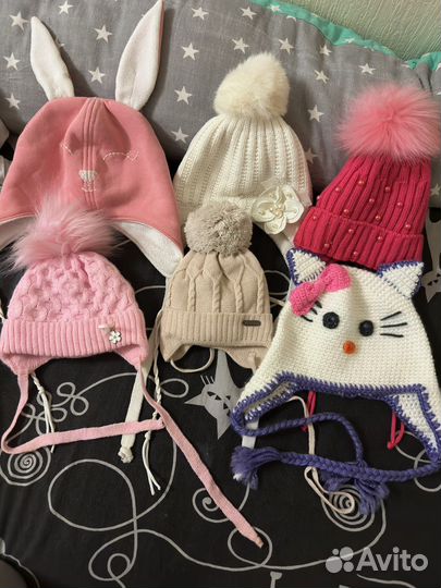 Шапочки для девочки