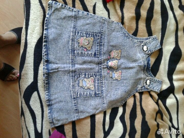 Пакет вещей на девочку. Размер 104