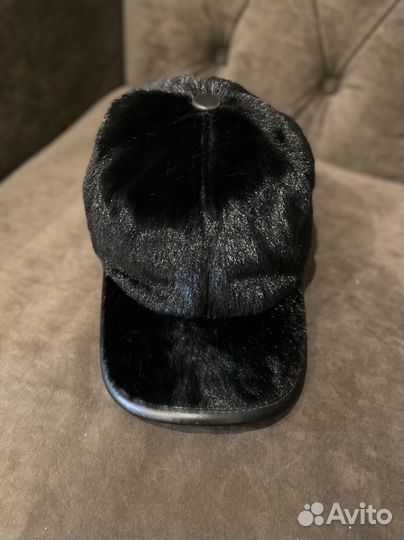Меховая мужская кепка