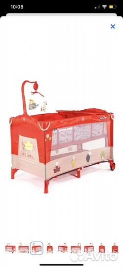 Манеж кровать babyton