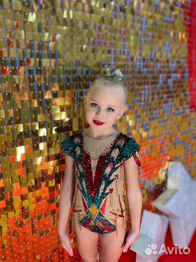 Гимнастика купальник 128