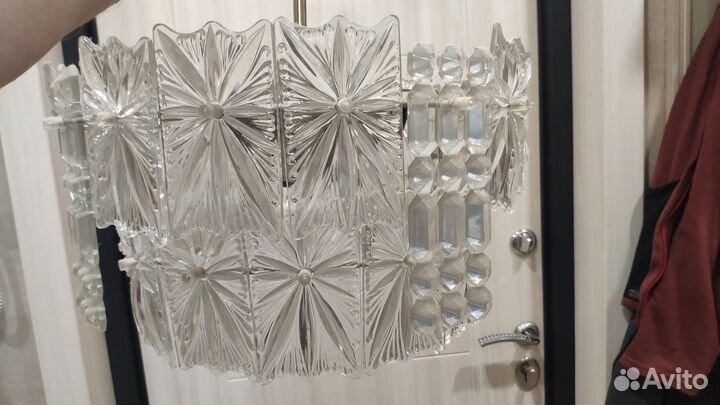 Люстра СССР возможно хрусталь