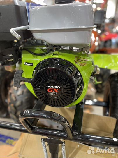 Мотоблок бензиновый Honda GX420 18лс + плуг