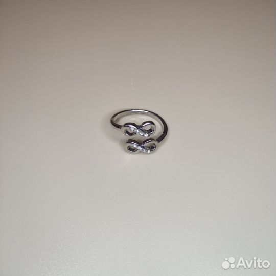 Набор бижутерии пакетом, серебристая