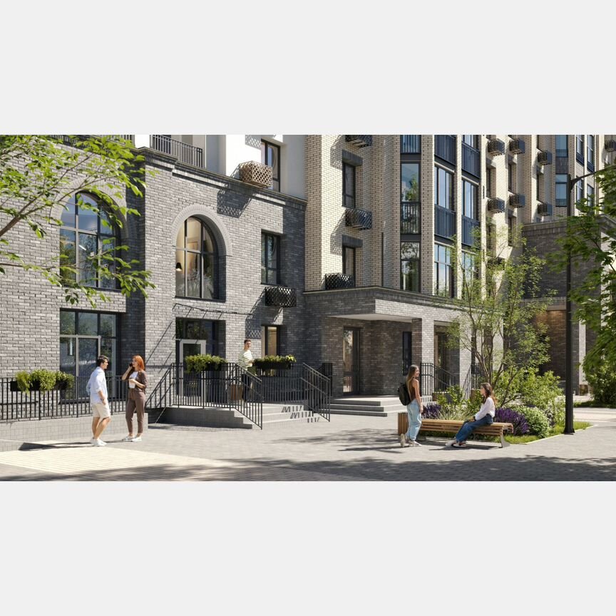 3-к. квартира, 71,4 м², 1/15 эт.