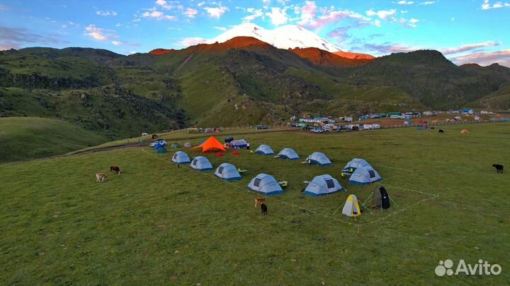 Поход налегке в горы к Эльбрусу, с детьми. Комфорт