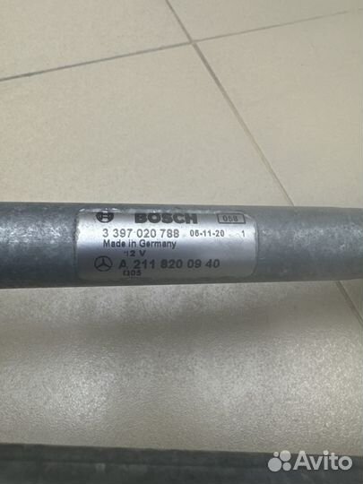 Трапеция дворников Mercedes W211 Рест