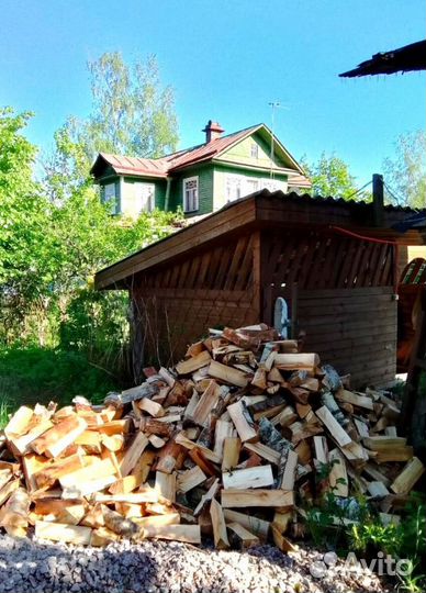 Дрова колотые Ольха