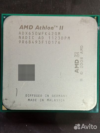Процессор amd athlon 2x4 650
