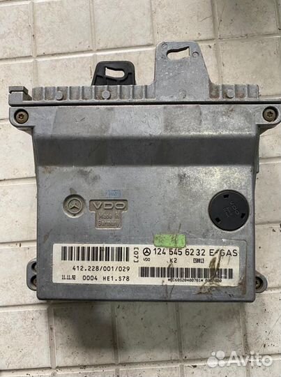 Эбу двс Mercedes 124 E-GAS 1245456232