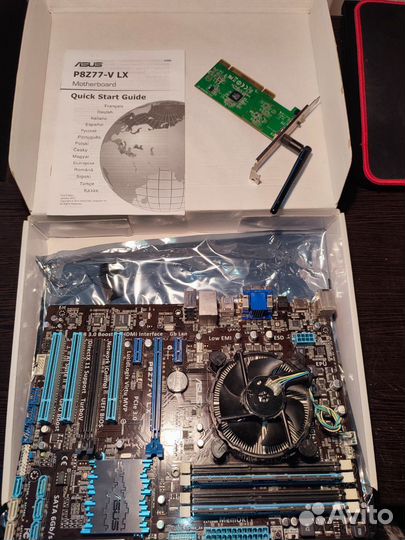 Материнская плата с процессором i7 3770