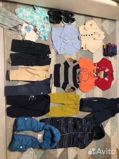 Вещи пакетом 74 80 86