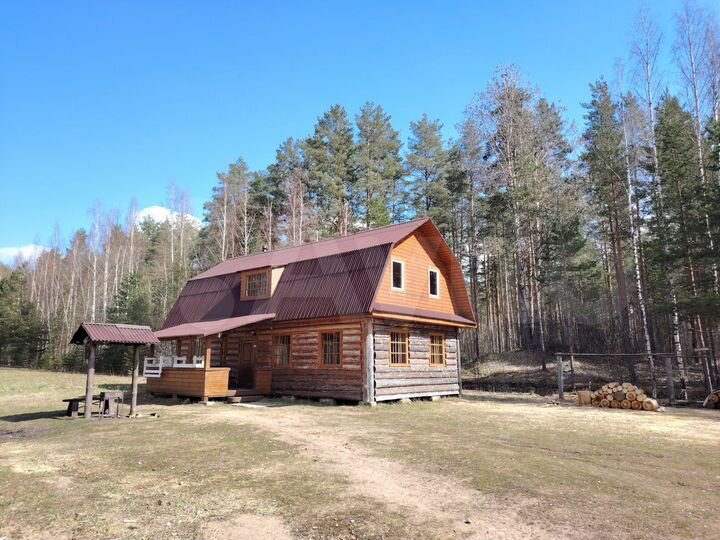 Коттедж 143 м² на участке 3 га