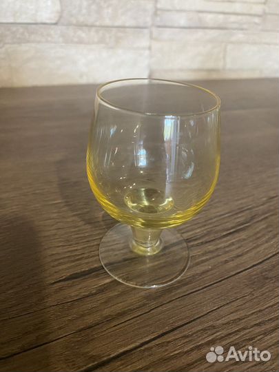 Бокалы из цветного стекла СССР