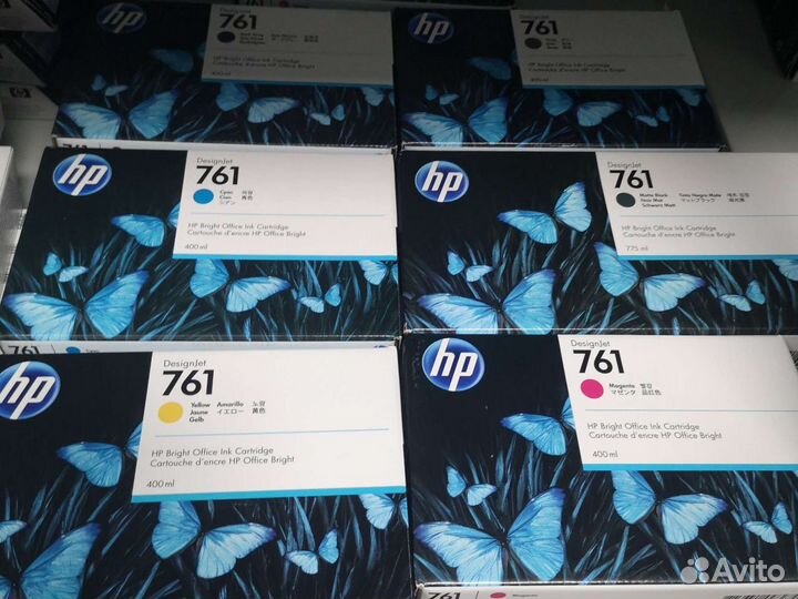 Картриджи hp 761 CM997A