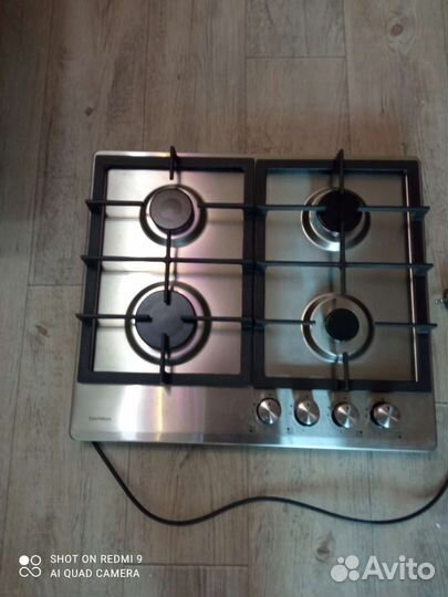 Газовая варочная панель4 кофм, новая