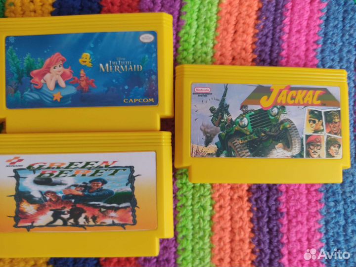 Катриджи для dendy, famicom (Денди)