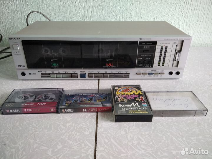 Дека 2-х кассетная 