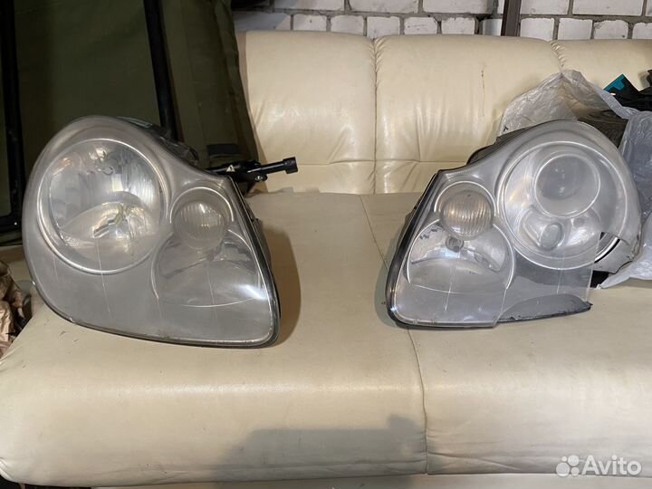 Фары на porsche cayenne 957 955
