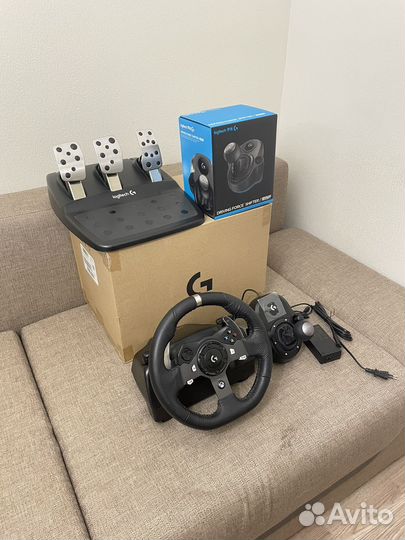 Logitech g920 + shifter