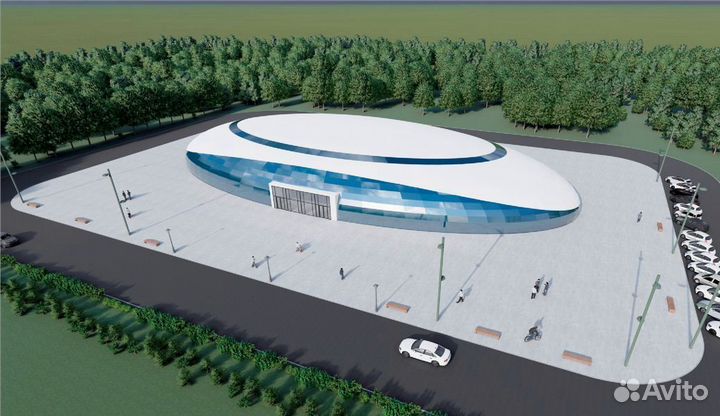 Футбольный манеж от призводителя