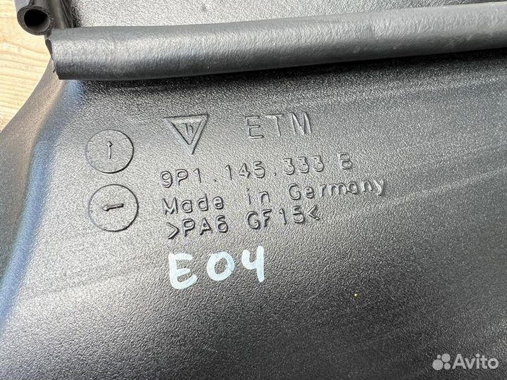 Воздуховод Porsche 911 Сarrera передний Porsche