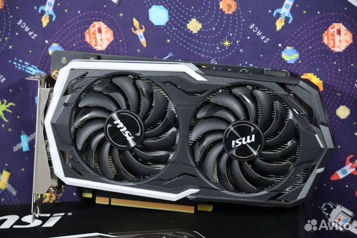 MSI GTX 1660 Ti Armor OC 6gb (Гарантия)