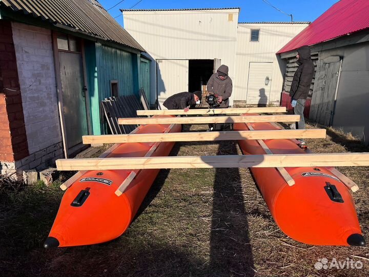 Катамаран плот