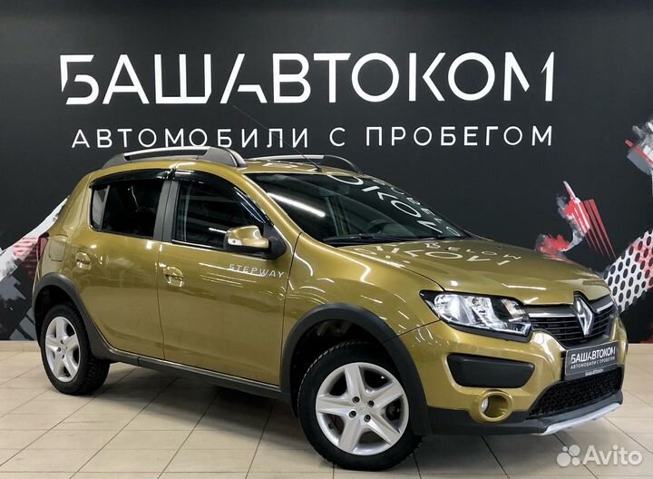Renault Sandero Stepway 1.6 МТ, 2015, 125 352 км