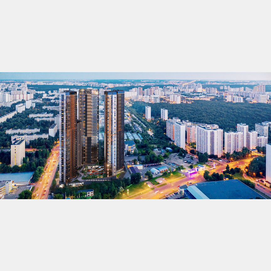 3-к. квартира, 101,6 м², 19/50 эт.