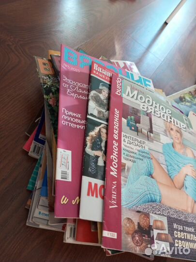 Старые журналы по вязанию