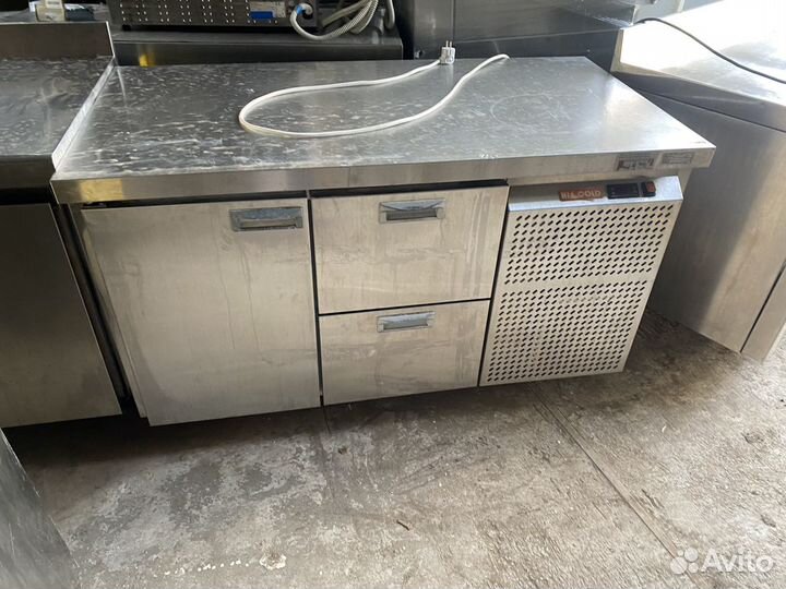Холодильный стол hicold с ящиками
