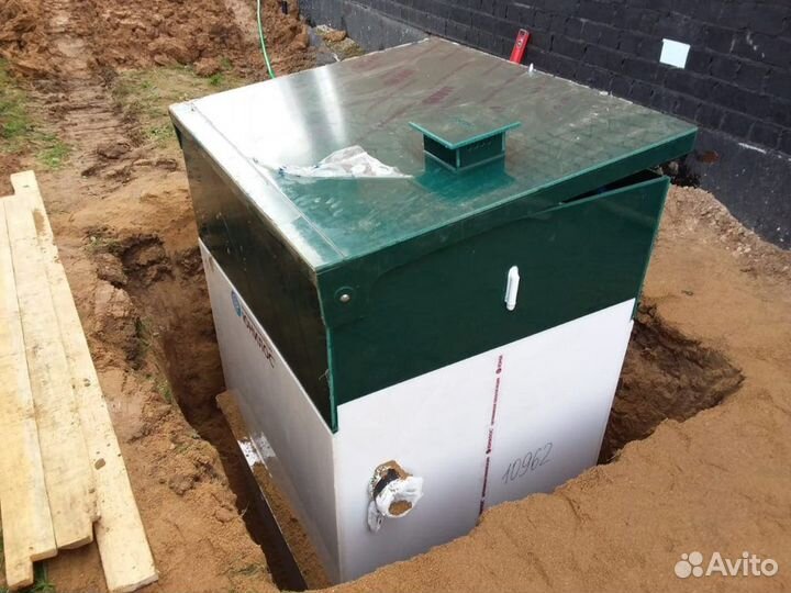 Установка септика под ключ от производителя