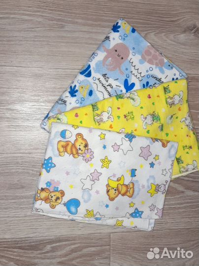 Пеленки детские пакетом бу