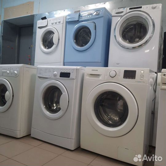Стиральная машина, машины с гарантией 6 месяцев