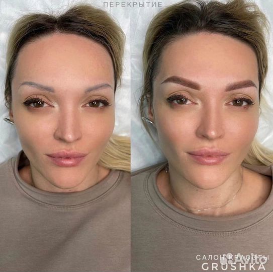 Перманентный макияж бровей Красноярск