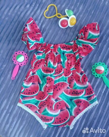 Вещички для девочки 0-3 на лето