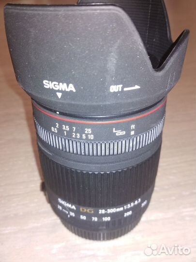 Объектив sigma F3,5-6,3 DG macro