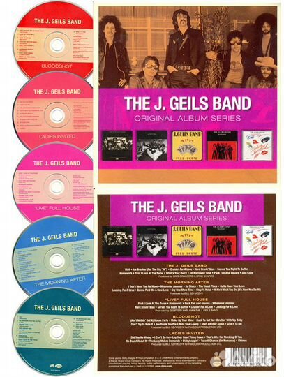 The J. Geils Band - Original Album Series (5 CD)