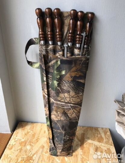 Набор шампуров в чexле