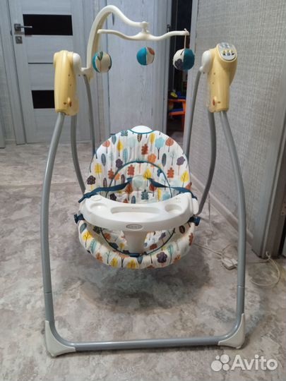 Электронная качель