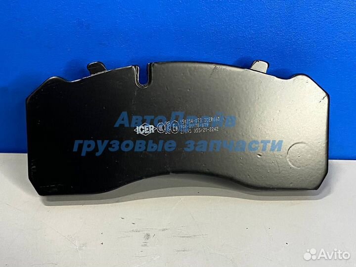 Тормозные колодки WVA 29093, 29094, 29095 Knorr SB